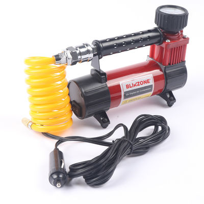 Ford Red Car Emergency Tool High Speed Inflating Cylinder Rubber Air Hose Air Compressor