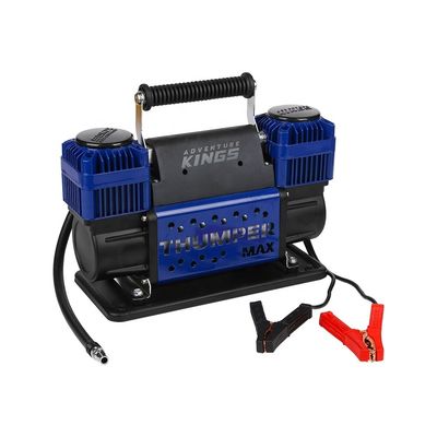 Powerful 12V/24V 150PSI Tyre Inflator with 2.4M Battery Clips and High Speed Inflation