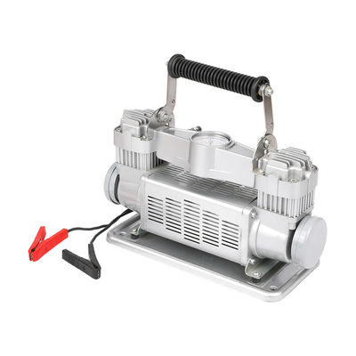 40mm*2 Diameter Emergency Tool Kit Heavy Duty Double Cylinder Tire Inflator Pump 12v Car Air Compressor