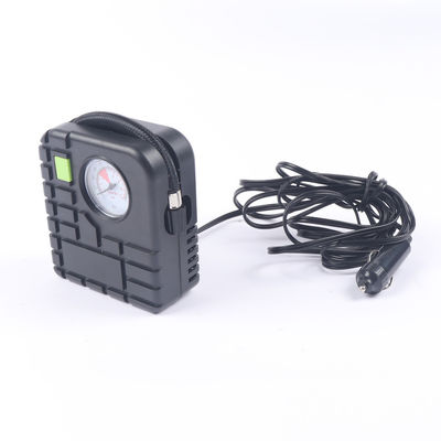 Sport Hot 12V Car Tire Inflator with 2 Nozzle Adapters and Pressure Monitor by JUNJU
