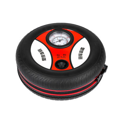 Round Tire Shape Portable Car Tire Inflator with 250PSI Air Pressure and On/Off Switch