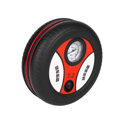 Round Tire Shape Portable Car Tire Inflator with 250PSI Air Pressure and On/Off Switch