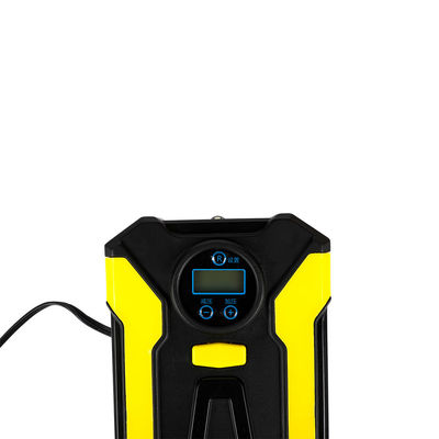 150psi Car Air Compressor Tire Pressure Monitor with 2 Nozzle Adapters and LCD Display