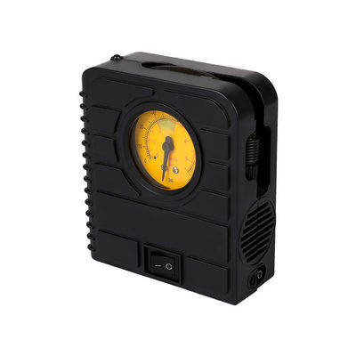 Car Air Compressor Tire Pressure Monitor with 41CM Air Hose and On/Off Switch DC 12V