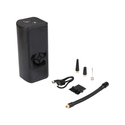 12V Wireless Air Compressor Recharged Digital Portable Tire Inflator with Black Finish